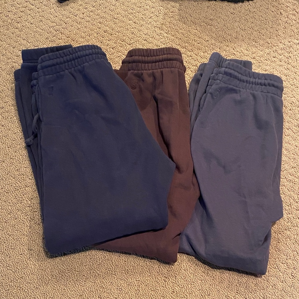 TNA Sweatpants - Navy, Chocolate, Slate